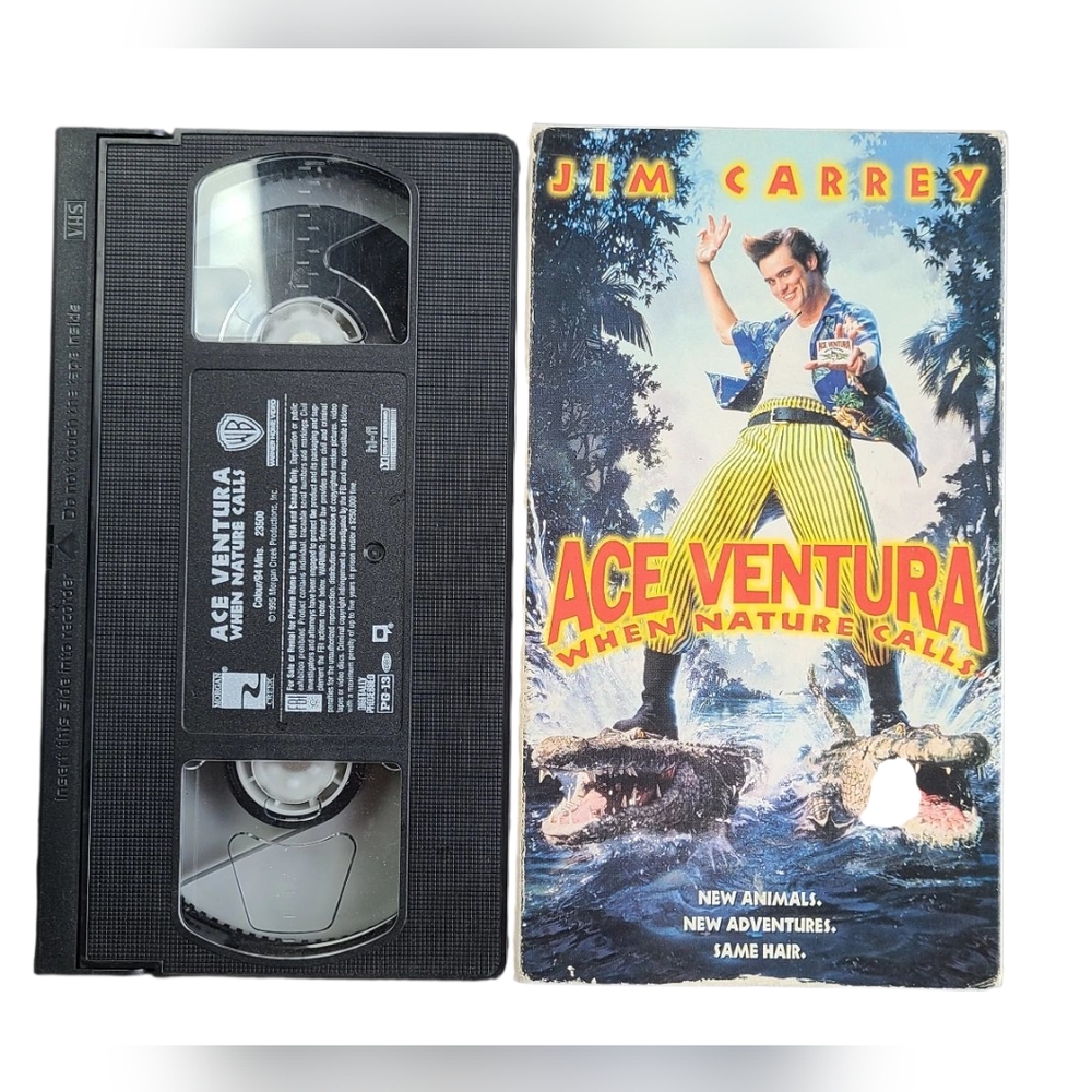 Ace Ventura When Nature Calls VHS Jim Carrey